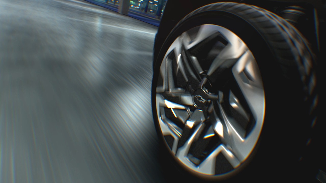 Chevrolet Previews Available Four-Wheel Steer on Silverado Electric Pickup Truck