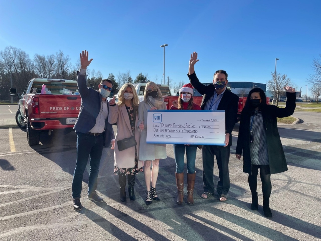 GM Canada and its Dealers Donate More than $160,000 to Durham Children’s Aid Foundation