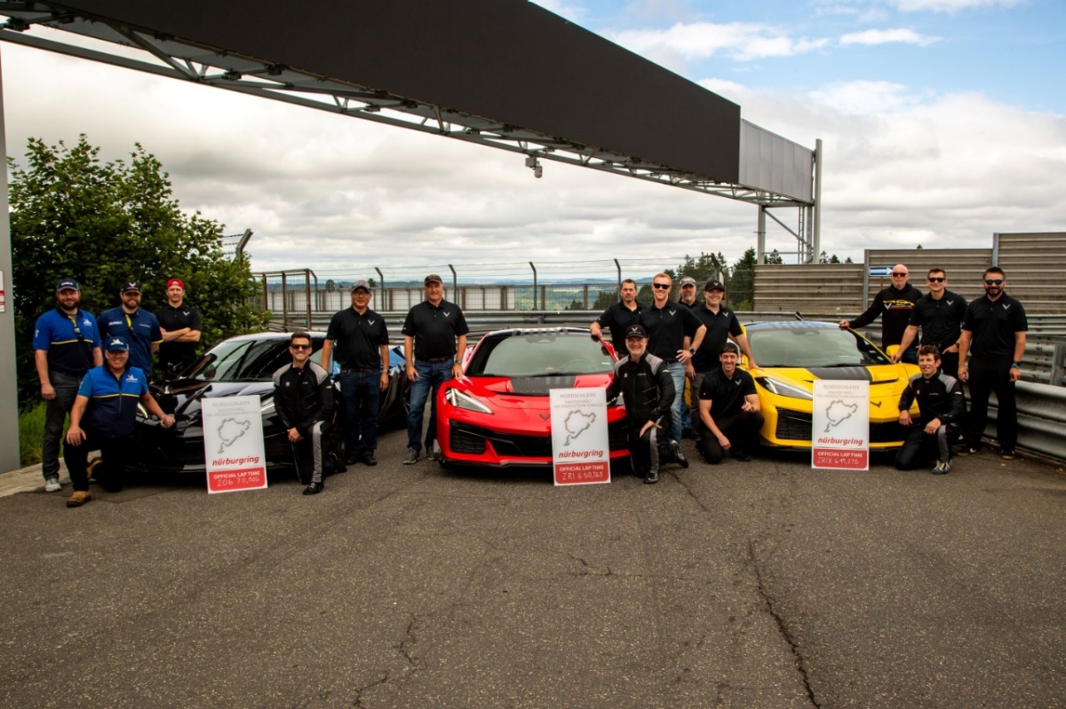 Nürburgring takeover: Chevrolet Corvette ZR1X and ZR1 now the