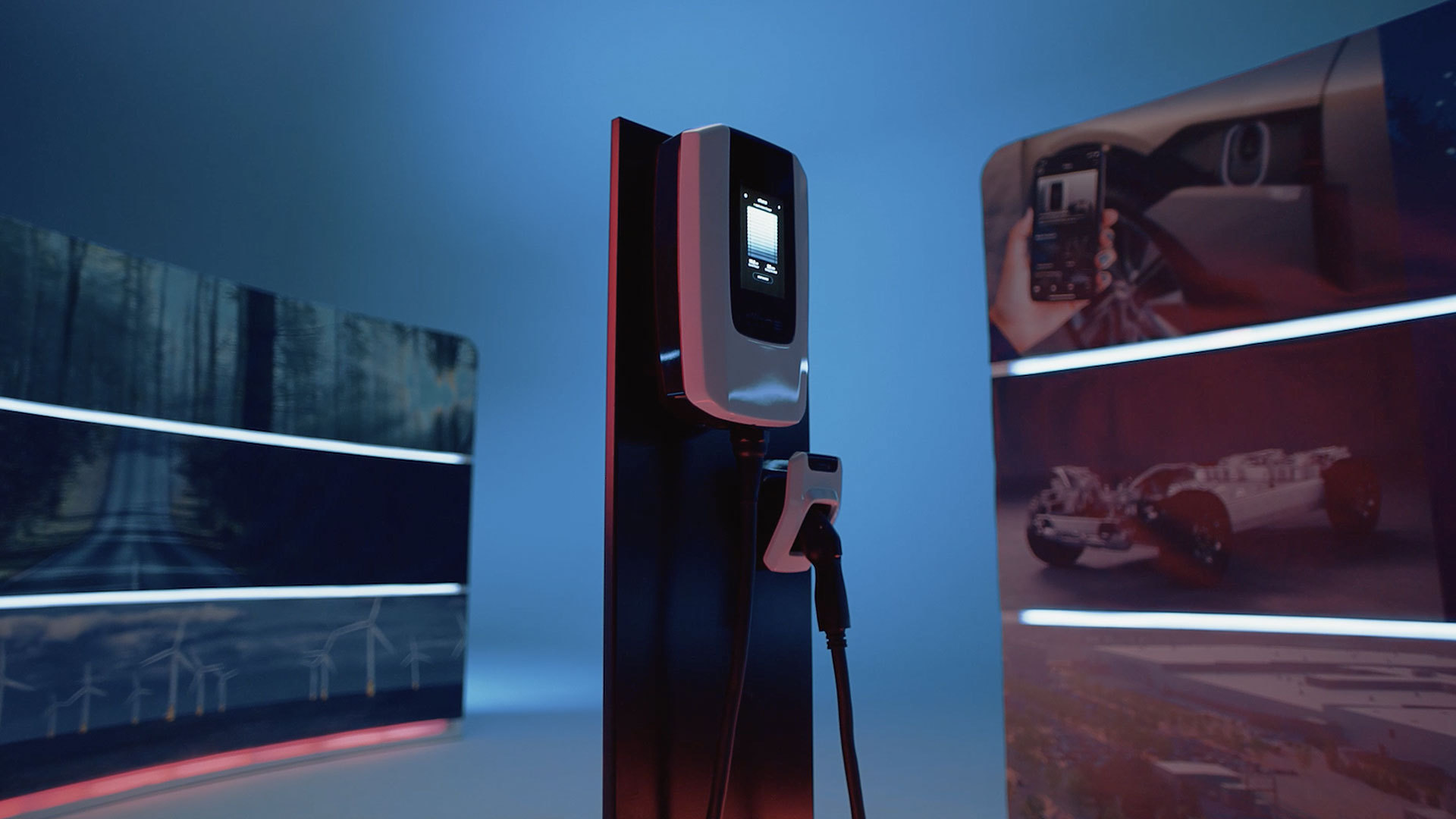 Ultium Charge 360 Charging Station in Showroom