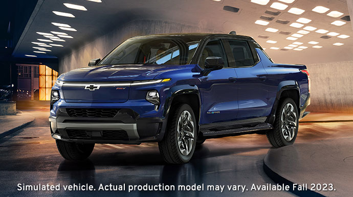 2024 Chevrolet Silverado EV Front Three Quarter View