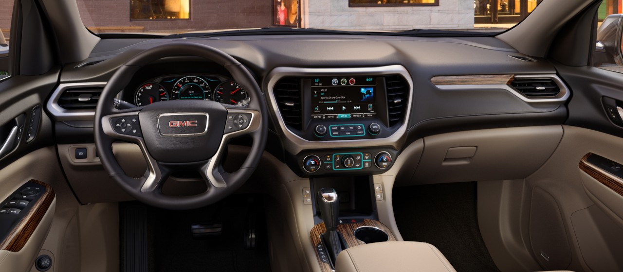 2017 All New Gmc Acadia Denali Interior